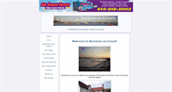 Desktop Screenshot of burnham.org.uk